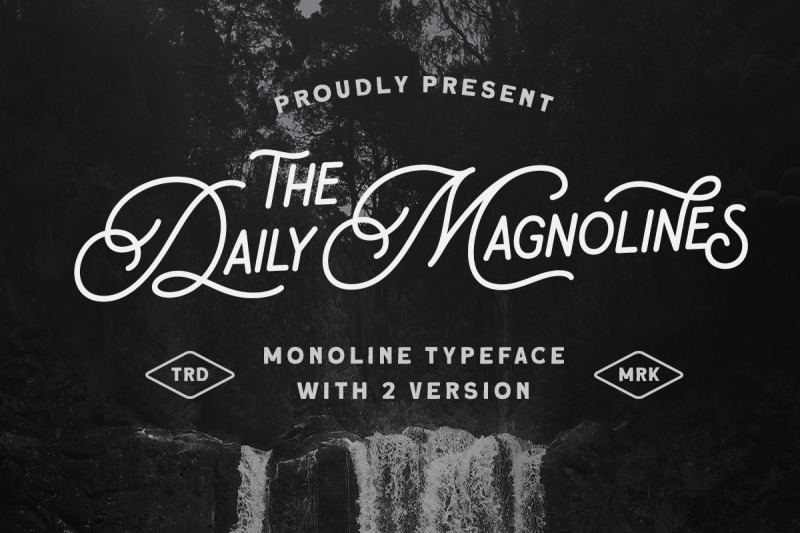 daily-magnolines-monoline-typeface