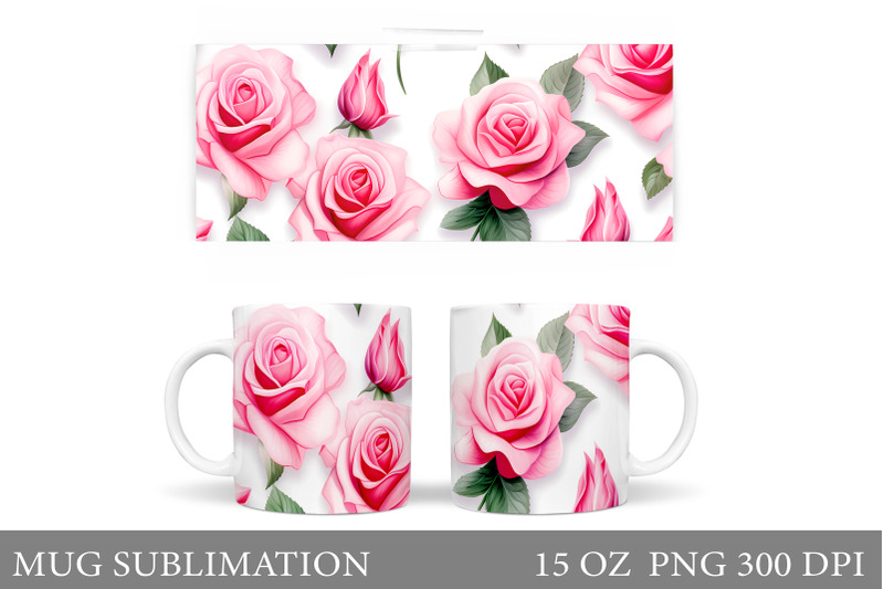 3d-rose-mug-sublimation-pink-rose-mug-wrap-design