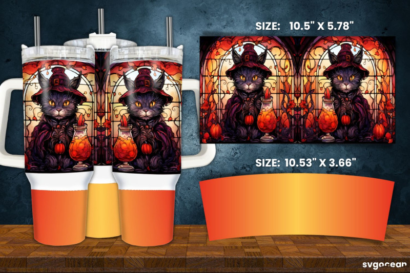 stained-glass-halloween-tumbler-wrap-40-oz-sublimation