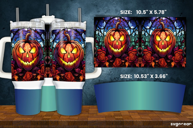 stained-glass-halloween-tumbler-wrap-40-oz-sublimation