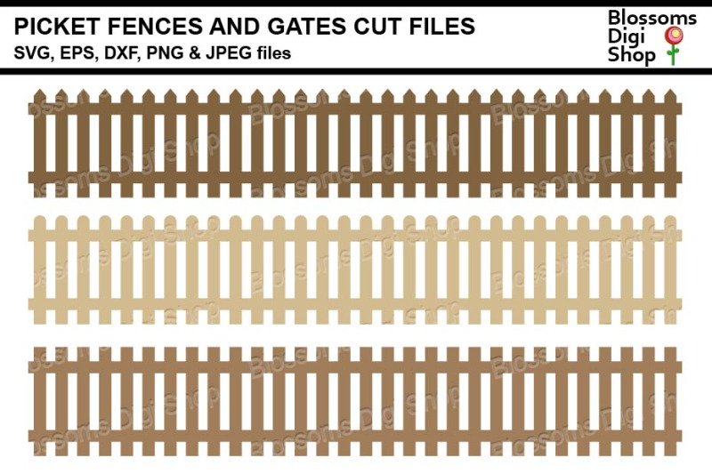 picket-fence-and-gates-svg-dxf-eps-jpeg-and-png-cut-files