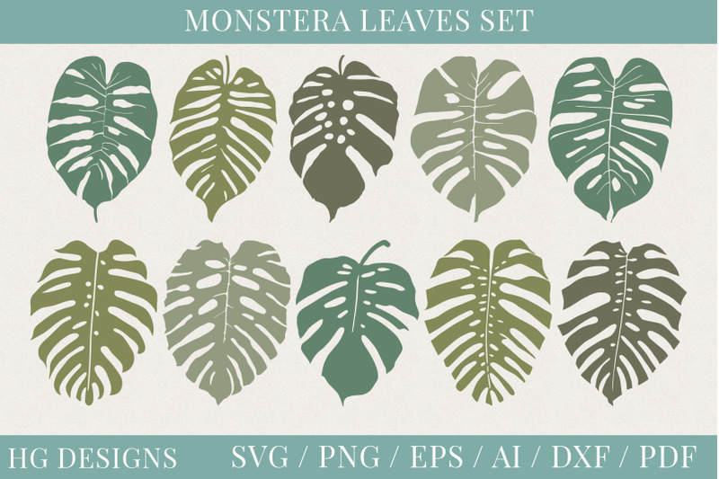 monstera-leaves-svg-craft-files