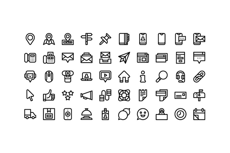 50-contact-us-icons