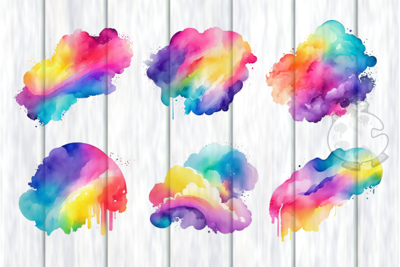 transparent-watercolor-rainbow-texture-splashes