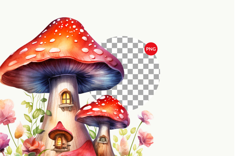 mushroom-house-sublimation