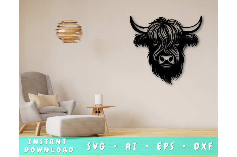 highland-cow-laser-svg-cut-file-heifer-glowforge-file-heifer-dxf