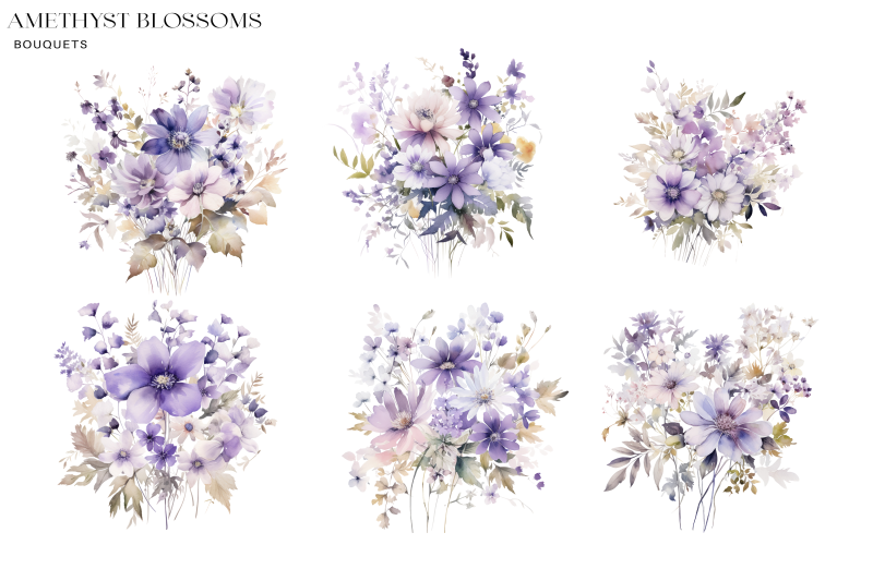 watercolor-purple-flowers-clipart-set