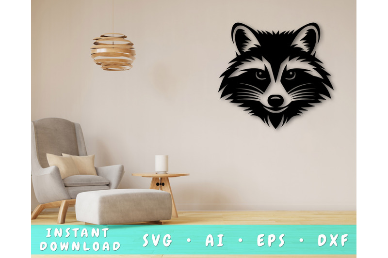 raccoon-laser-svg-cut-file-raccoon-glowforge-file-raccoon-dxf