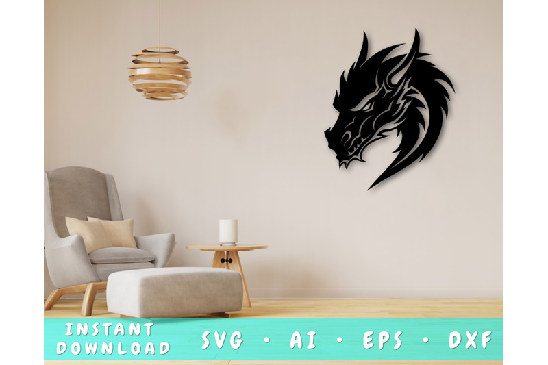 dragon-laser-svg-cut-file-dragon-glowforge-file-dragon-head-dxf-eps