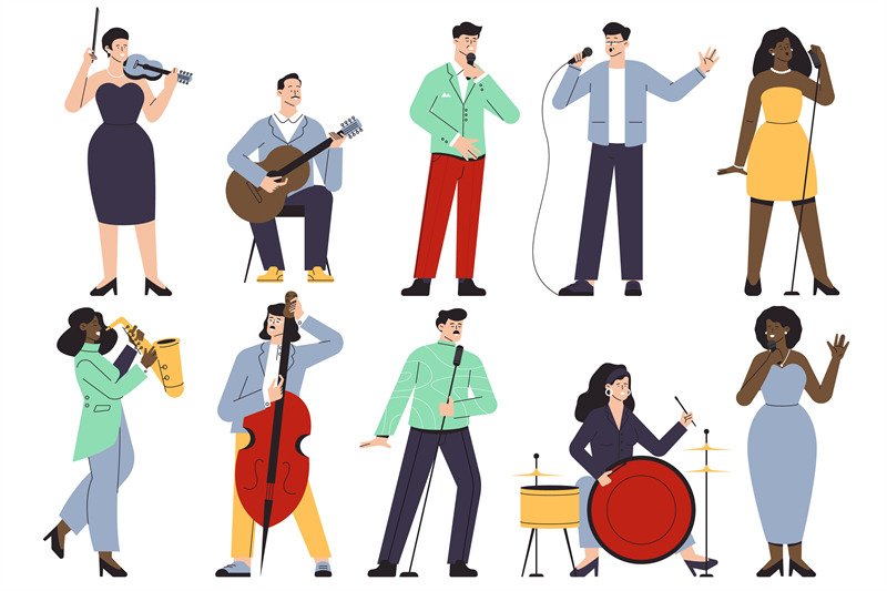 singers-and-musicians-characters-cartoon-musicians-and-band-members