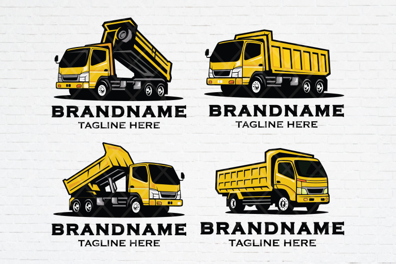 collection-of-dumptruck-logo-svg