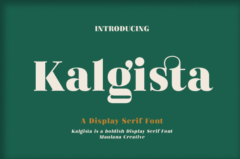 kalgista-serif-display-font