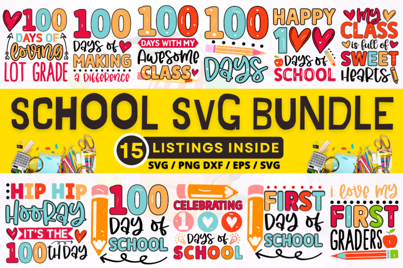 school-svg-bundle
