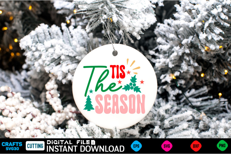 tis-the-season-svg-design