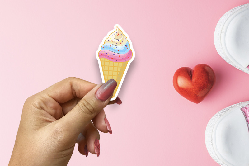 cute-ice-cream-sticker-svg-bundle