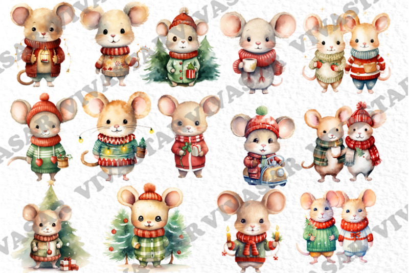 christmas-clipart-cute-little-mouse-png-cute-charachters