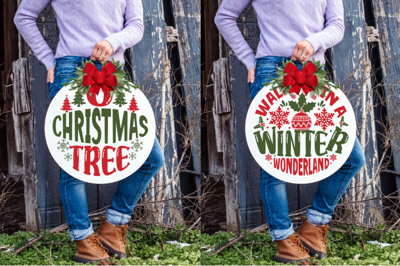 christmas-round-sign-bundle