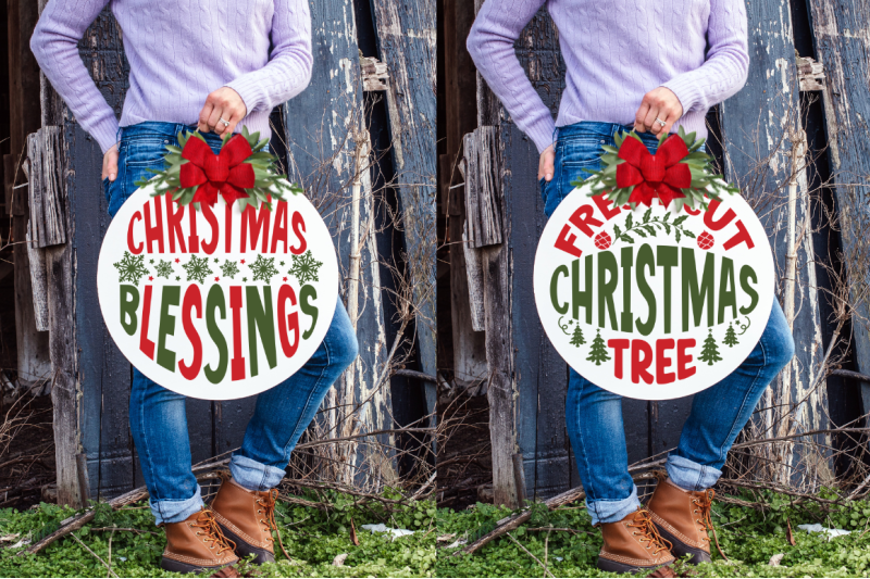 christmas-round-sign-bundle