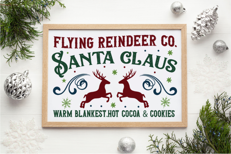 santa-christmas-sign-bundle