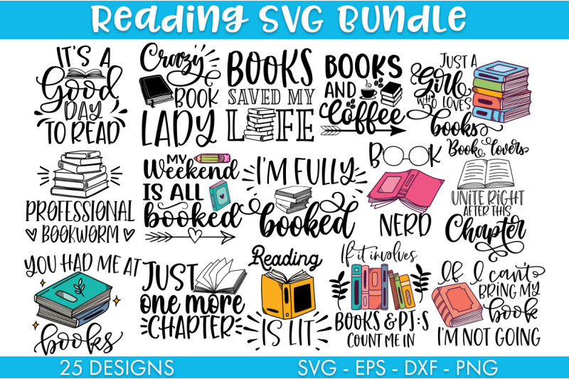 book-svg-bundle-sublimation-cut-file