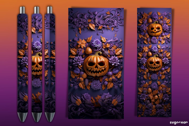 spooky-pumpkins-halloween-pen-wrap-sublimation