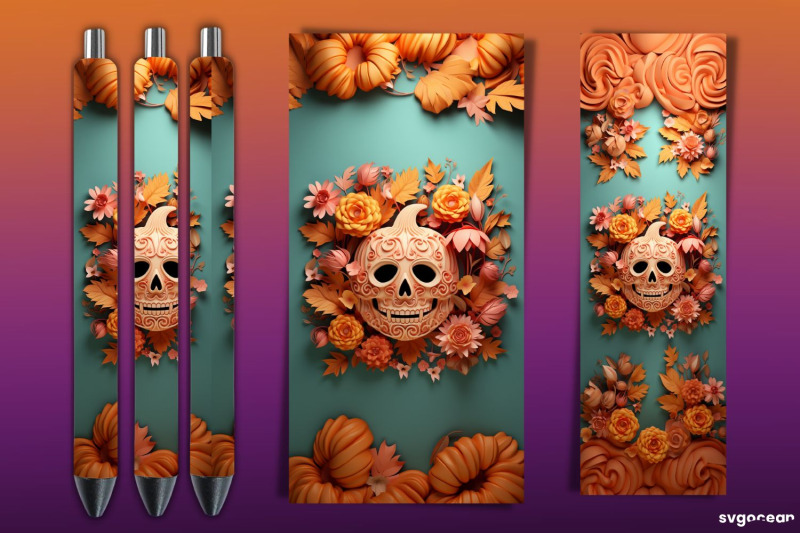 spooky-pumpkins-halloween-pen-wrap-sublimation