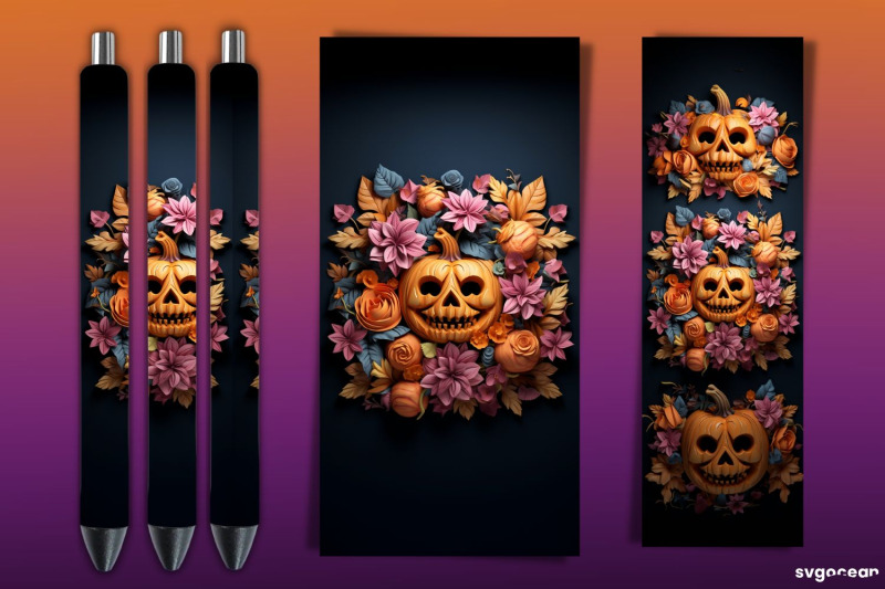 spooky-pumpkins-halloween-pen-wrap-sublimation