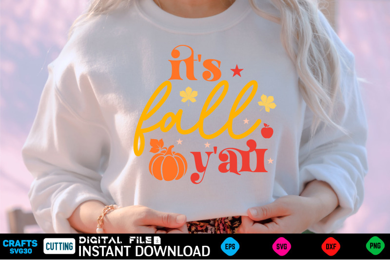 it-039-s-fall-y-039-all-retro-svg-design