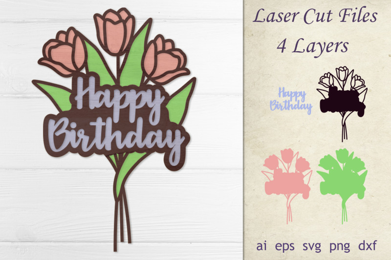 happy-birthday-topper-with-flowers-3d-layered-papercut