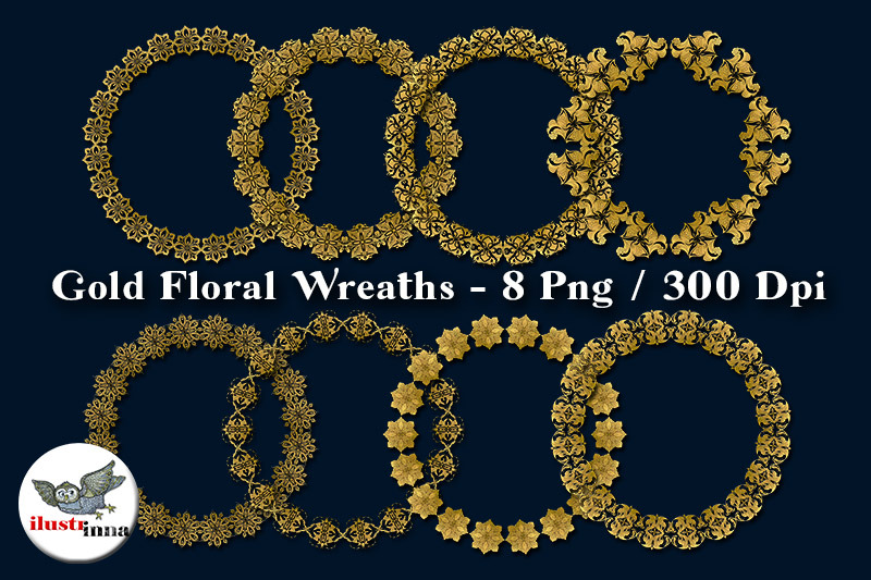 gold-baroque-floral-wreaths-clipart