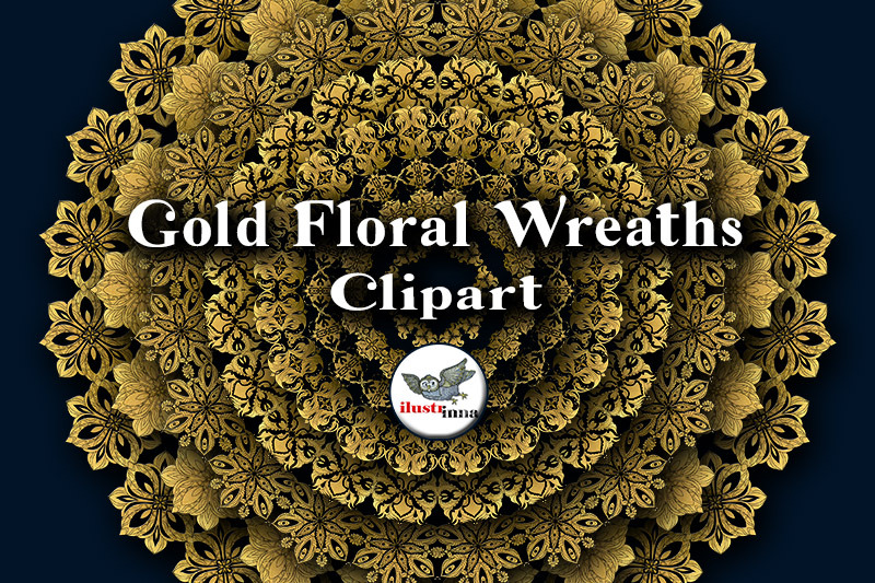 gold-baroque-floral-wreaths-clipart