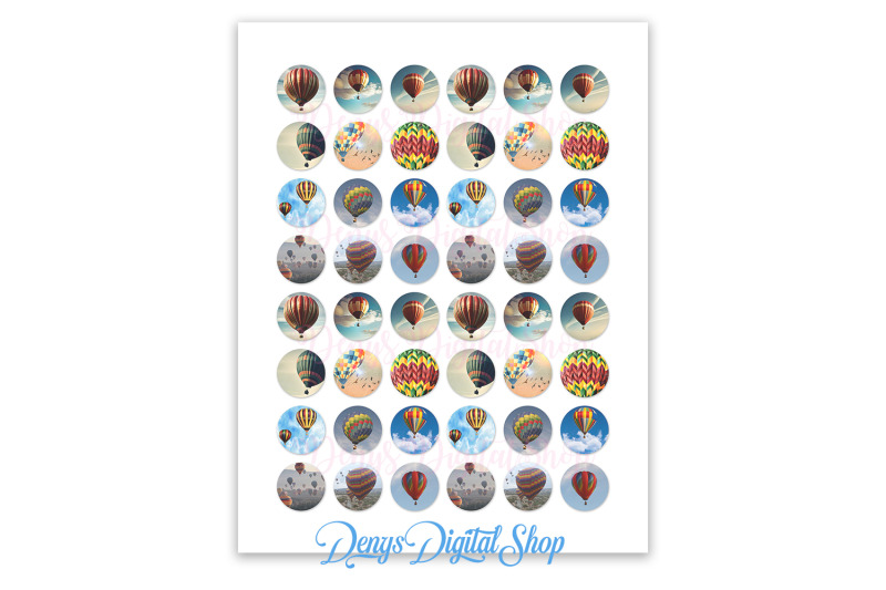 hot-air-balloons-digital-collage-sheets-printable-downloads