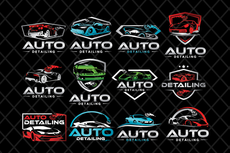 auto-detailing-template-logo-bundle