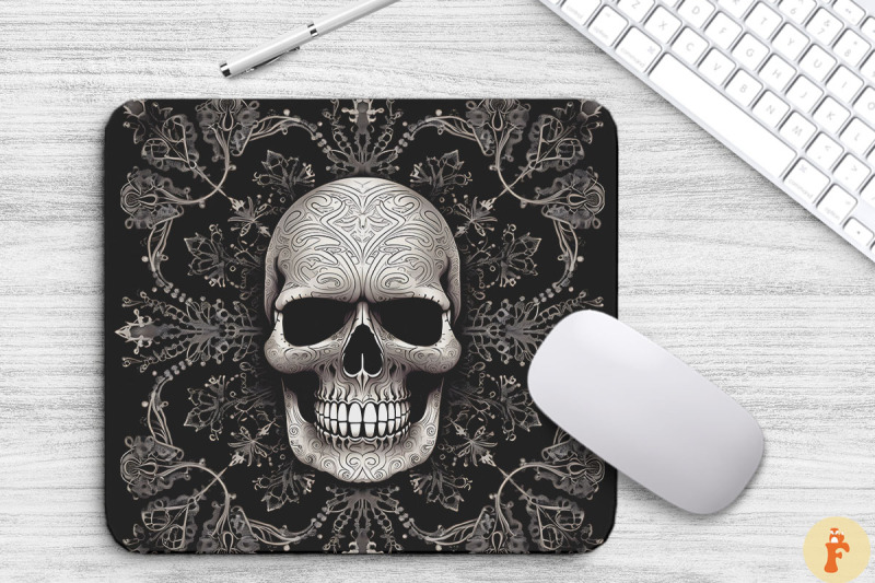 haunting-skull-motif-gothic-pattern