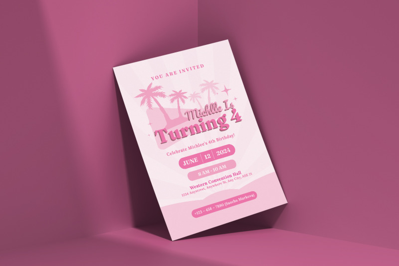 pink-birthday-invitation