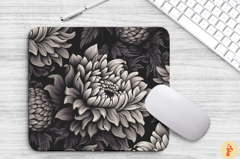 chrysanthemum-floral-gothic-pattern