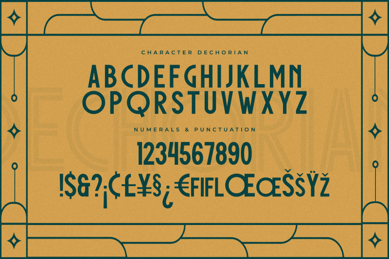 dechorian-typeface