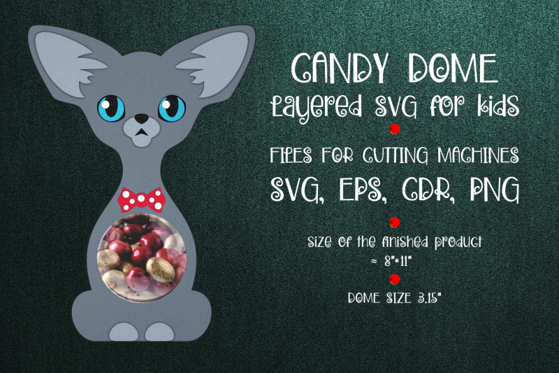 oriental-cat-candy-dome-template