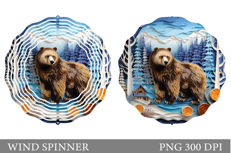 3d-bear-wind-spinner-design-paper-bear-spinner-sublimation