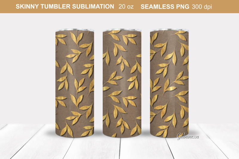 gold-leaves-seamless-tumbler-wrap-tumbler-sublimation
