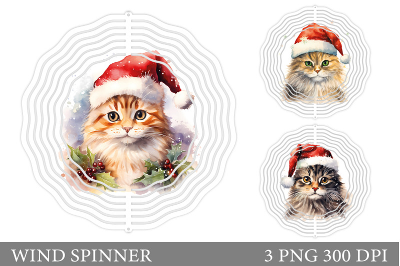 christmas-cat-wind-spinner-cute-cat-spinner-sublimation