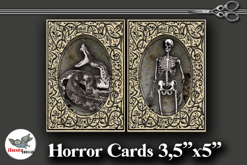 horror-halloween-art-cards-3-5-039-039-x5-039-039