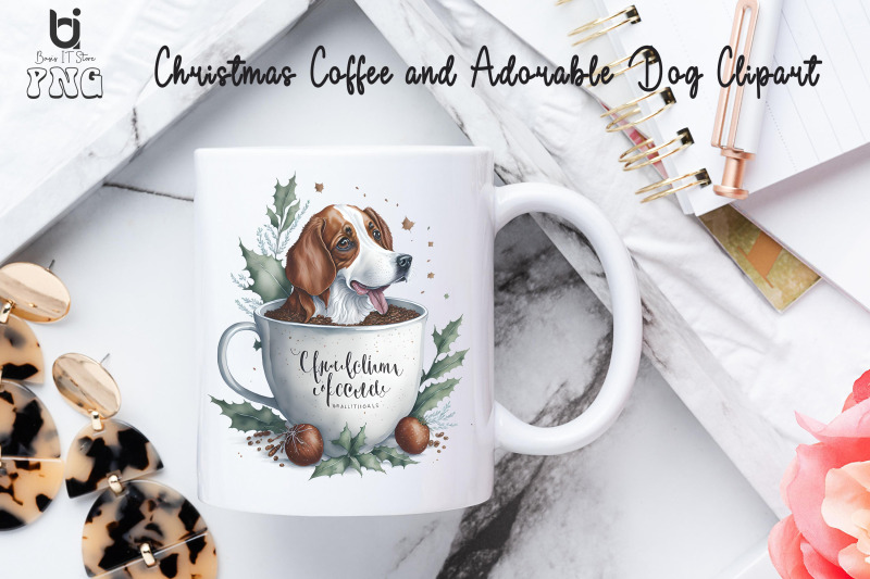 christmas-coffee-and-adorable-dog-clipart-mug-sublimation