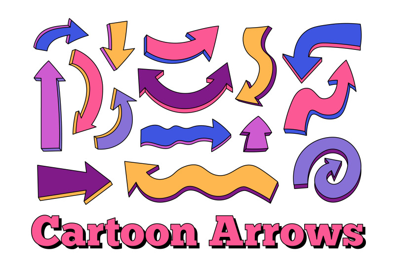 cartoon-arrows
