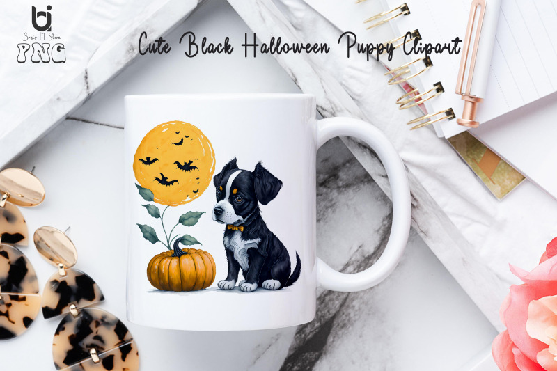 cute-black-halloween-puppy-clipart-dog-mug-subliamtion-png