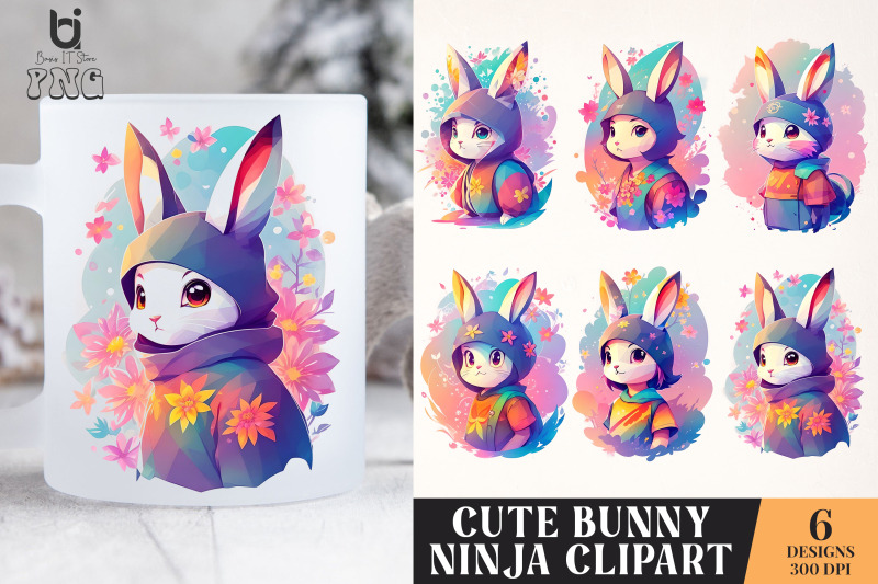 cute-bunny-ninja-clipart-bunny-mu-sublimation-png-design