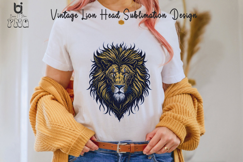 vintage-lion-head-sublimation-design-lion-mug-sublimation