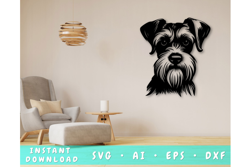 miniature-schnauzer-laser-svg-cut-file-miniature-schnauzer-glowforge