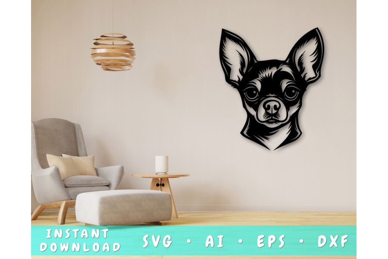 chihuahua-laser-svg-cut-file-chihuahua-glowforge-file-chihuahua-dxf