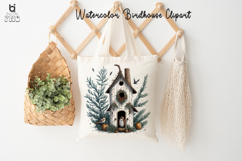 watercolor-birdhouse-clipart-birdhouse-mug-sublimation-png